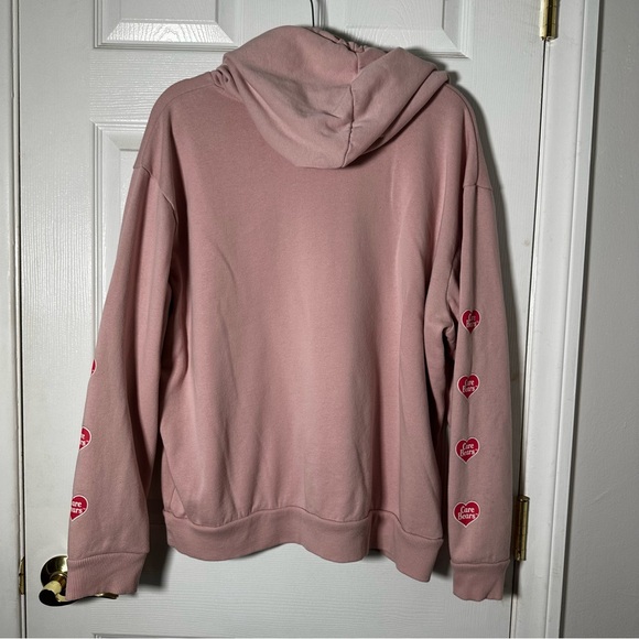 Care Bears Pink Hoodie with Rainbow Graphic - Picture 5 of 5
